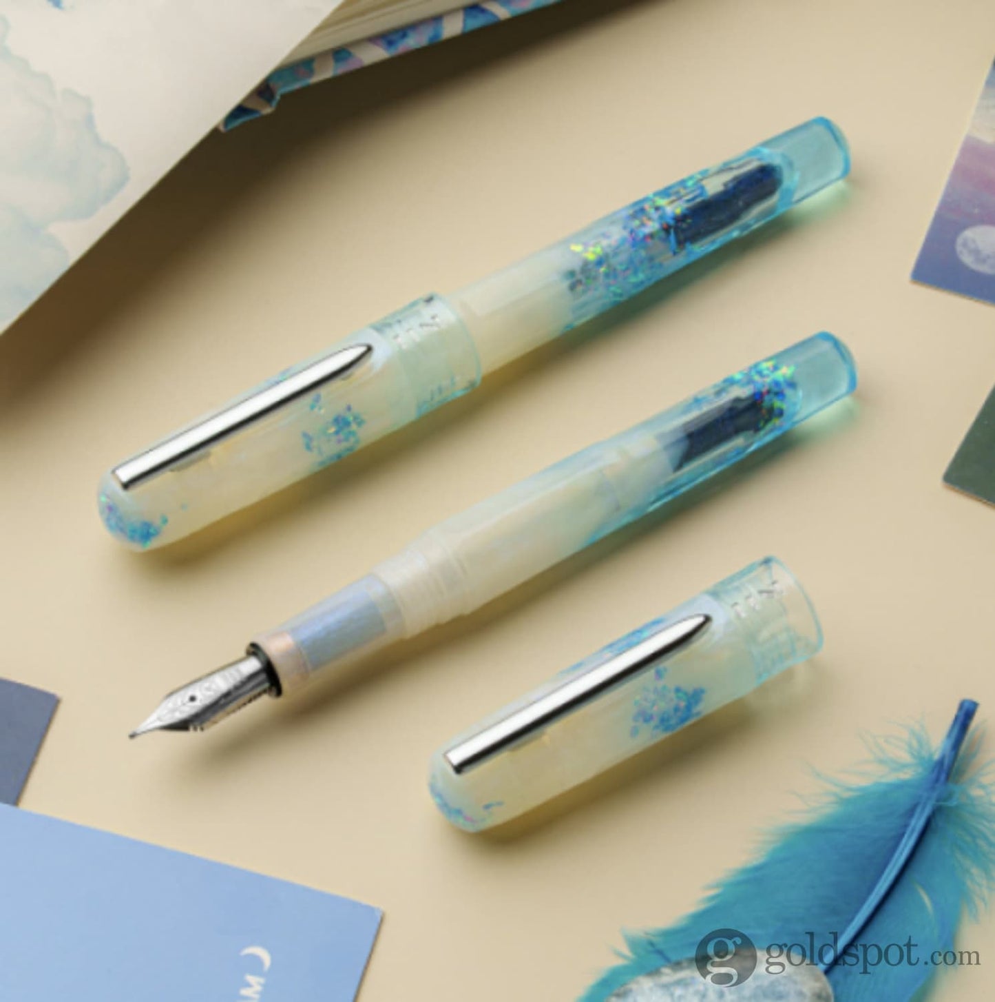 Benu Talisman Fountain Pen in Moonstone Fountain Pen