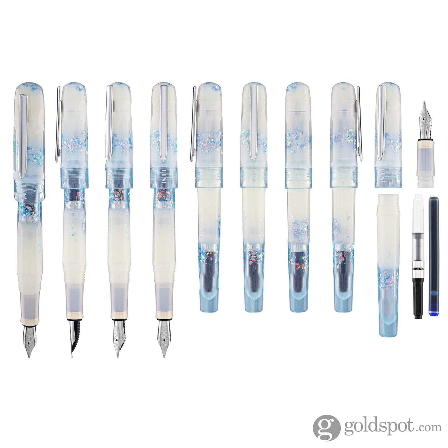 Benu Talisman Fountain Pen in Moonstone Fountain Pen