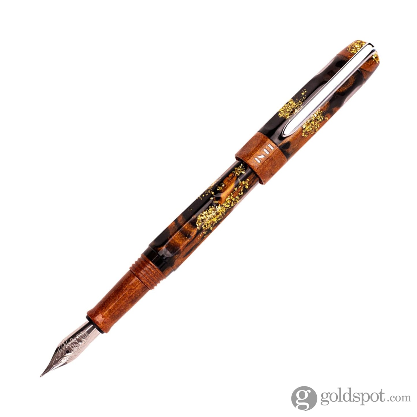Benu Talisman Fountain Pen in Tiger’s Eye Medium Fountain Pen