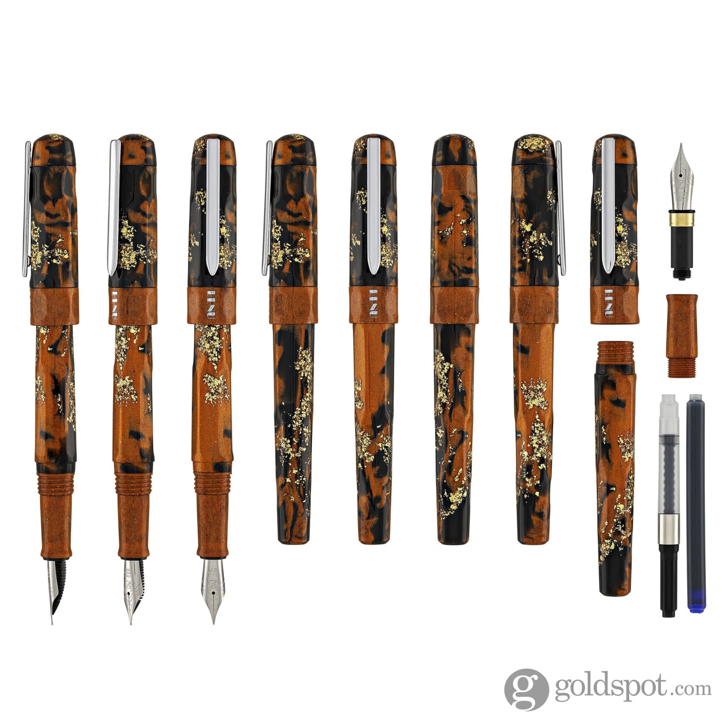 Benu Talisman Fountain Pen in Tiger’s Eye Fountain Pen