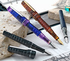 Benu Tessera Collection Fountain Pen in Black Amber Fountain Pen