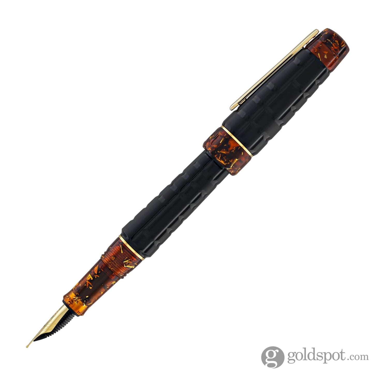 Benu Tessera Collection Fountain Pen in Black Amber Fountain Pen