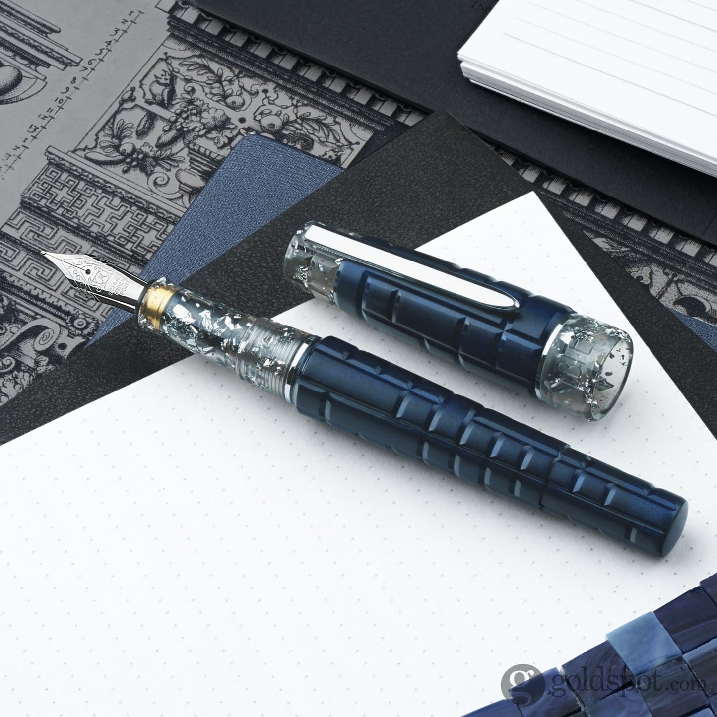 Benu Tessera Collection Fountain Pen in Galena Fountain Pen