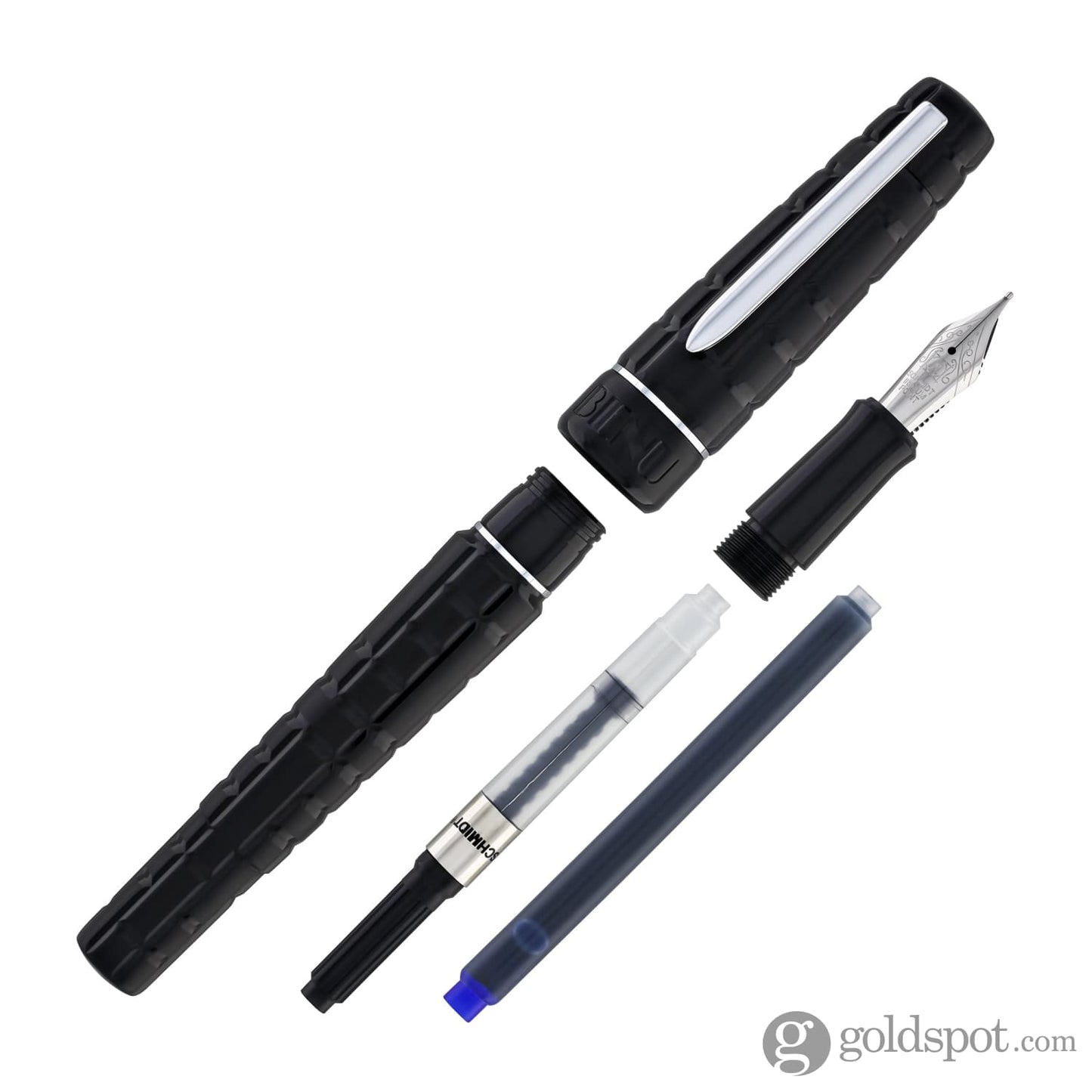 Benu Tessera Collection Fountain Pen in Onyx Fountain Pen