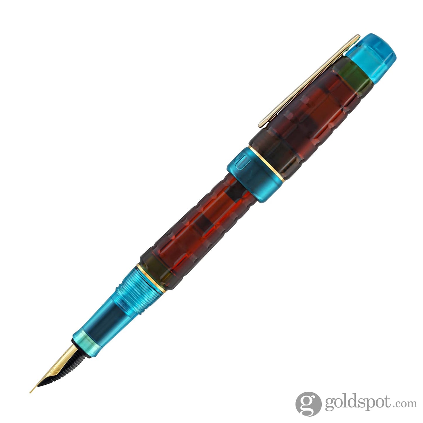 Benu Tessera Collection Fountain Pen in Ribbon Turquoise Fountain Pen