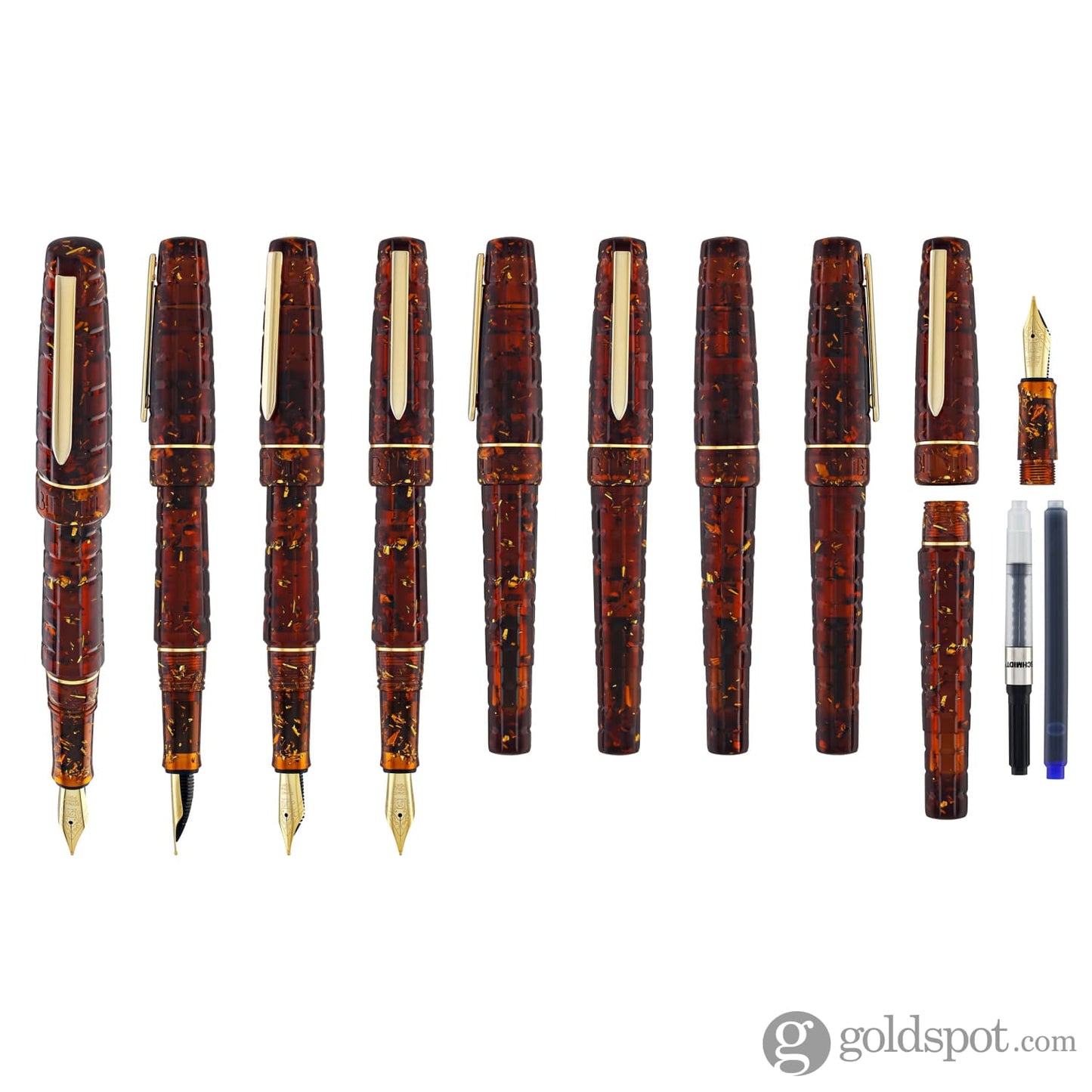 Benu Tessera Collection Fountain Pen in Sunstone Fountain Pen