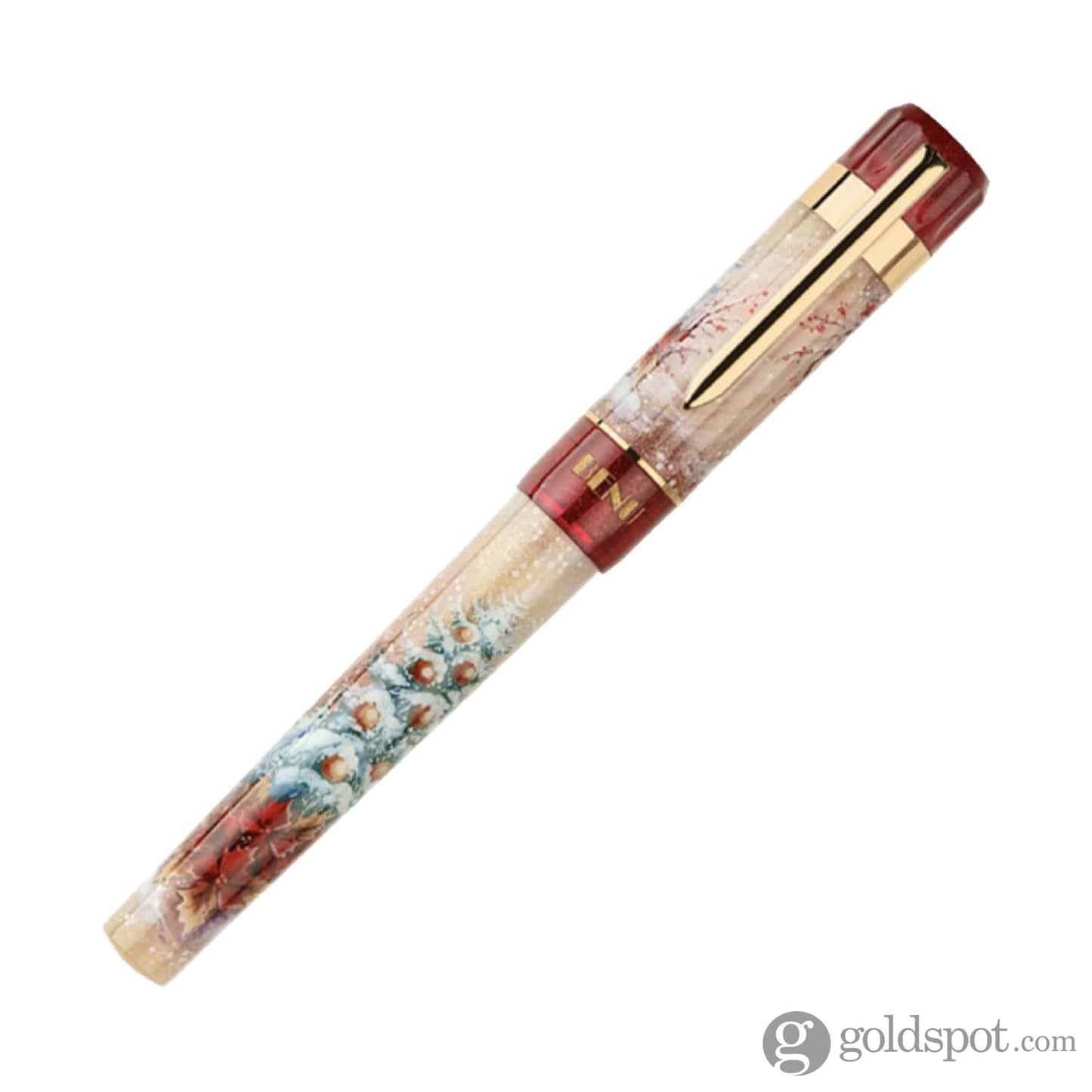 Benu Tribute Collection Fountain in Noel in Snow Fountain Pens