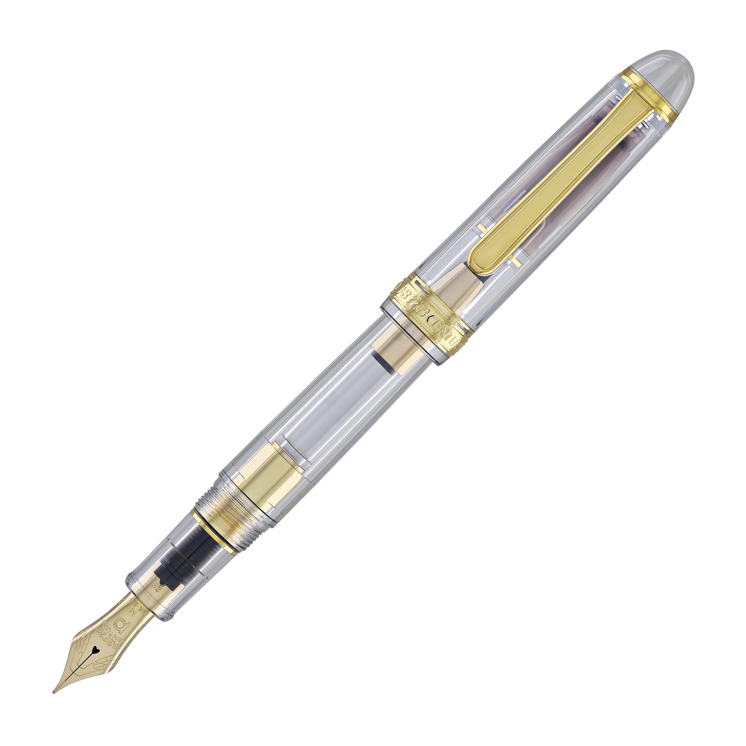 Platinum 3776 Century Fountain Pen in Ver. 2 Demonstrator - 14K