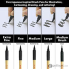 BIMOJI FUDE PEN ASSORTED SET Calligraphy Pens