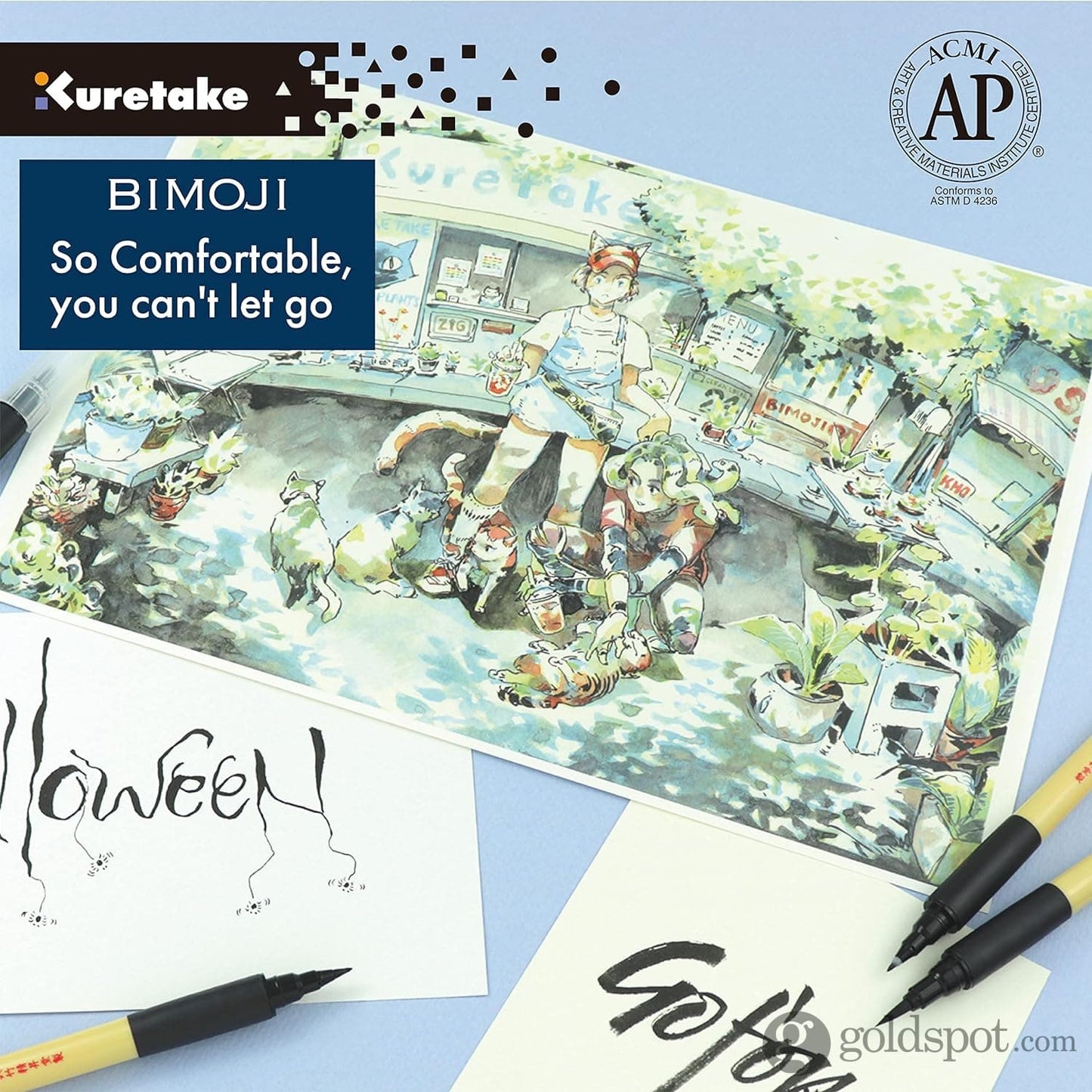 BIMOJI FUDE PEN ASSORTED SET Calligraphy Pens