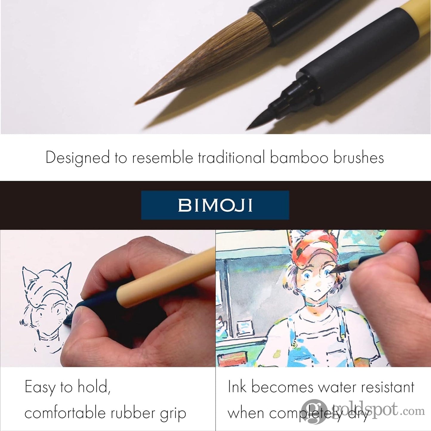 BIMOJI FUDE PEN ASSORTED SET Calligraphy Pens