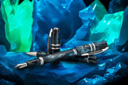 Visconti Homo Sapiens Fountain Pen in Dark Sapphire Fountain Pen