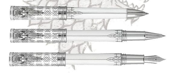 Brace Yourselves Game of Thrones Pens are Coming.