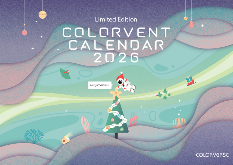 Colorverse Colorvent Calendar 2026 - 24 Ink Gift Set (Pre-Order)