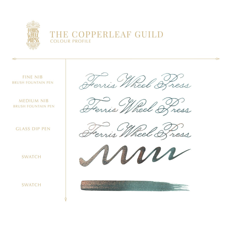 Ferris Wheel Press Bottled Ink in The Copperleaf Guild