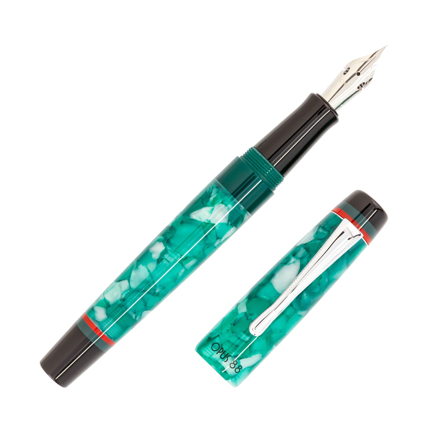 Opus 88 Minty Fountain Pen in Light Blue