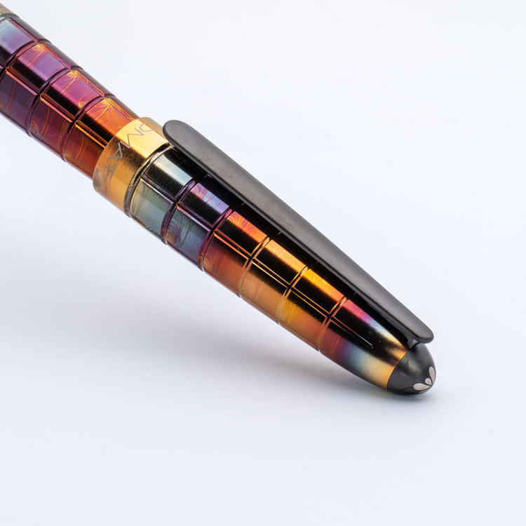Diplomat Aero Rollerball Pen in Rhomb Flame