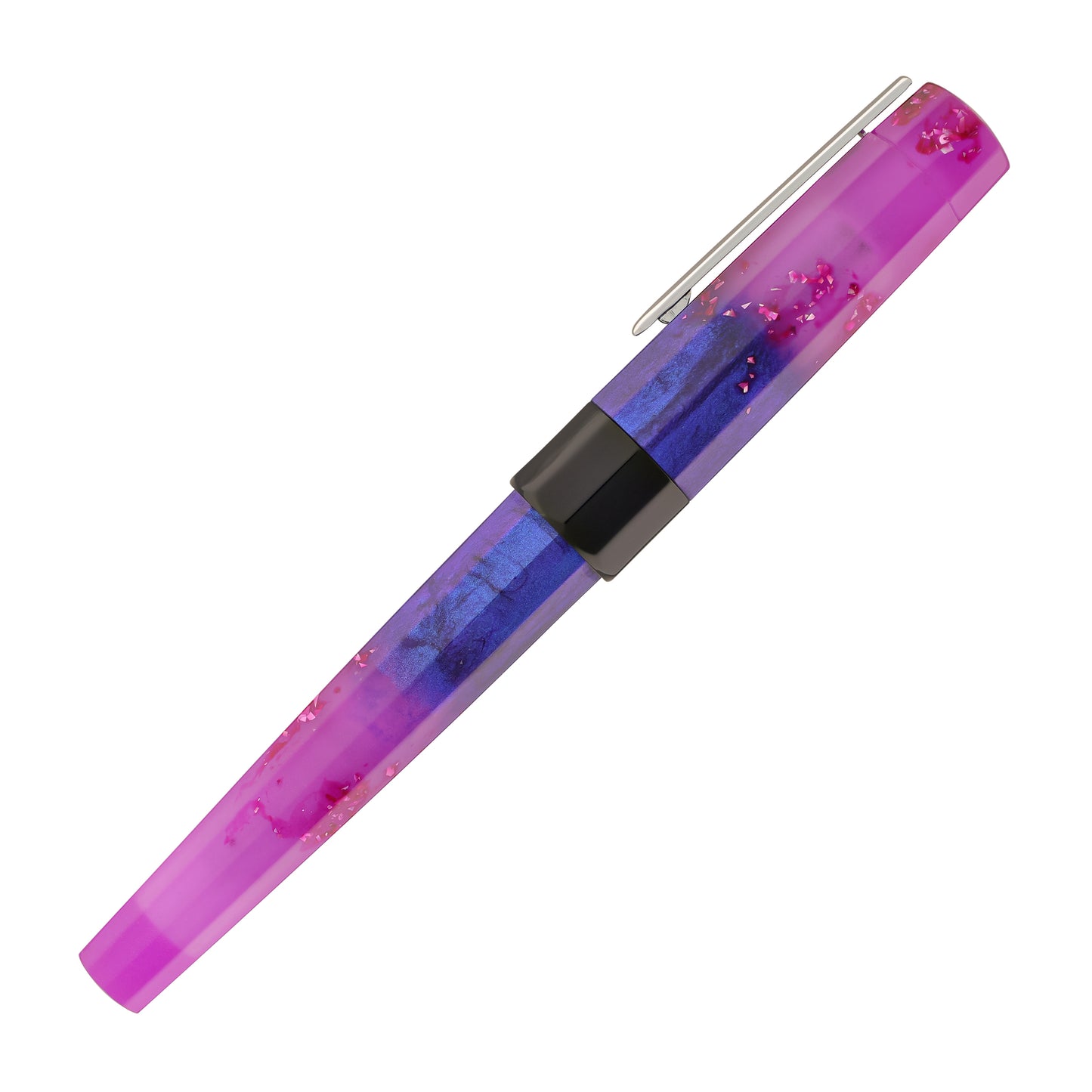 Benu Euphoria Fountain Pen in Love Story (Lavender Blue Glow) Fountain Pen