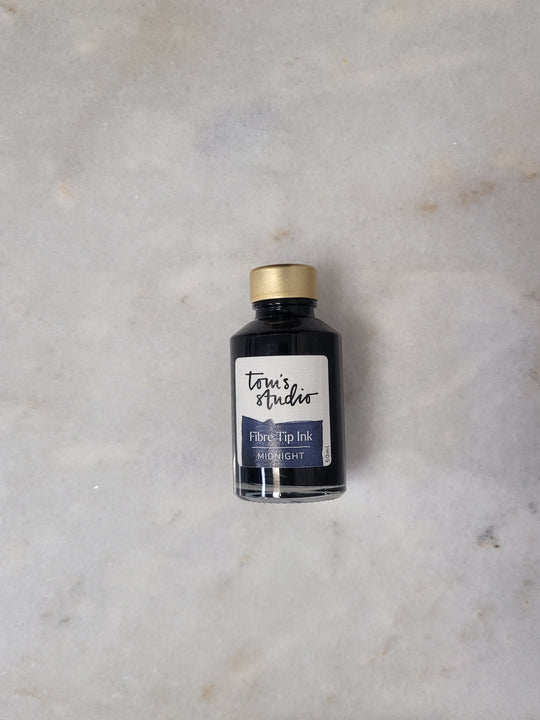 Misfit Item 0117 Tom's Studio Fibre Bottled Ink in Midnight - 50ml