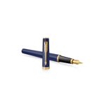 Parker Meridian Fountain Pen in Blue with Gold Trim