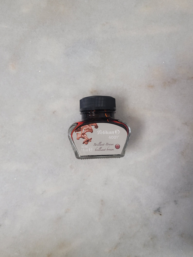 Misfit Item 0116 Pelikan 4001 Bottled Ink in Brilliant Brown - 30 mL