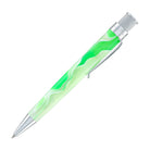 Retro 51 Tornado Cosmic Swirl Rollerball Pen in Green & White