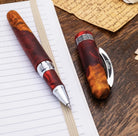 Conklin 1898 Spectra Fusion Rollerball Pen in Burgundy with Chrome Trim - Limited Edition
