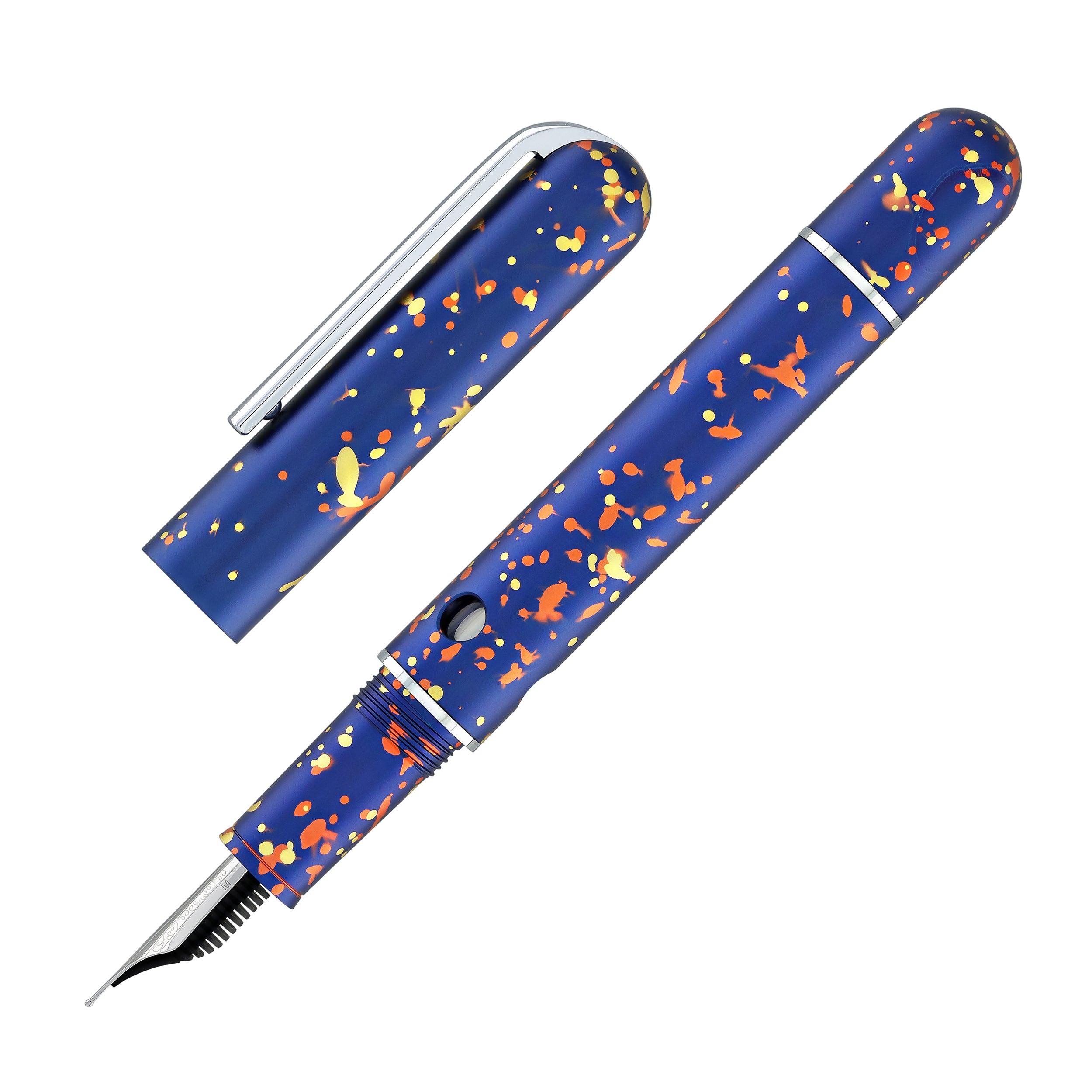 Nahvalur Nautilus Fountain Pen in Fireworks - Goldspot Pens