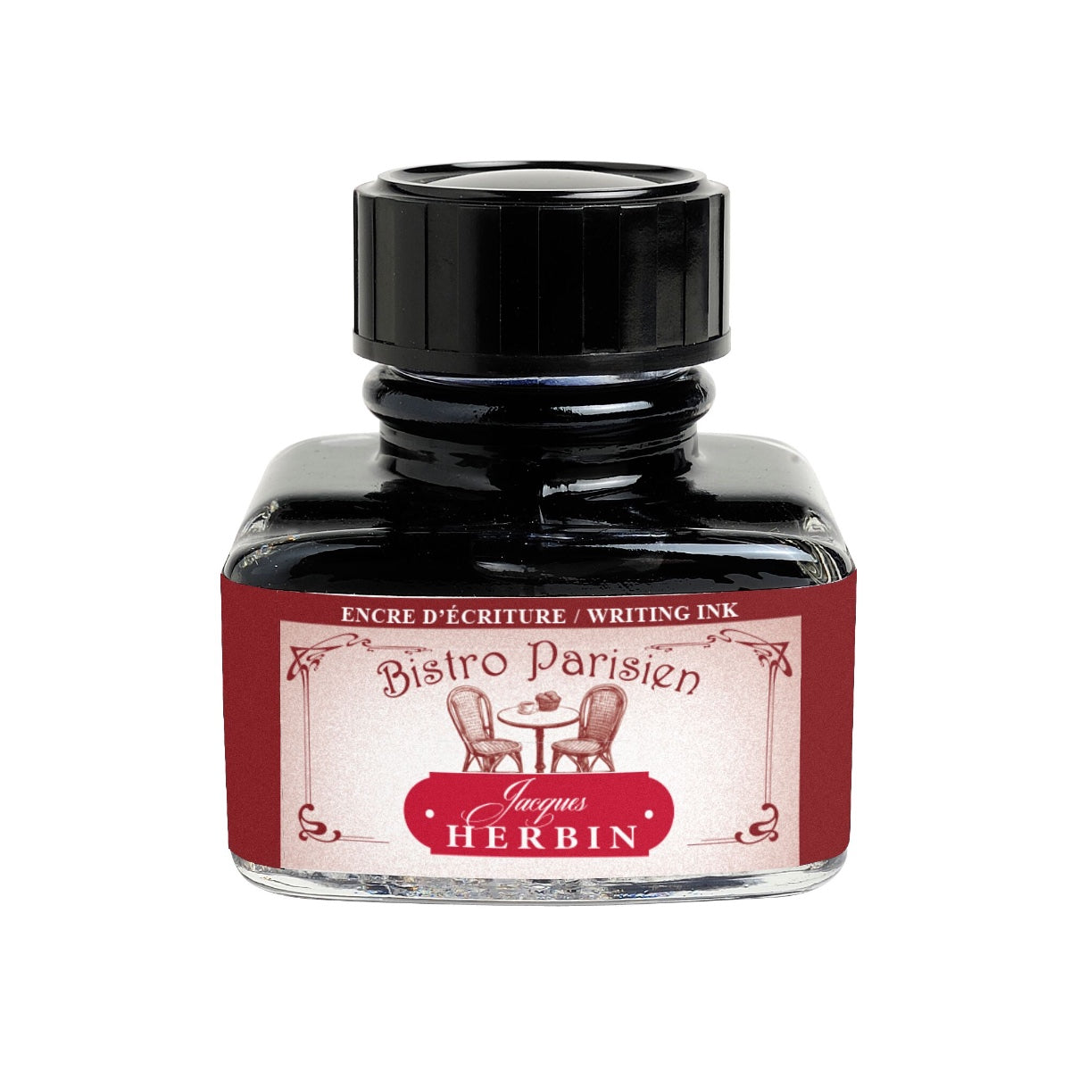 J. Herbin Paris Ink Collection in Bistro Parisien (Garnet) - 30ml
