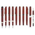 Diplomat Cobra Fountain Pen in Burgundy Red