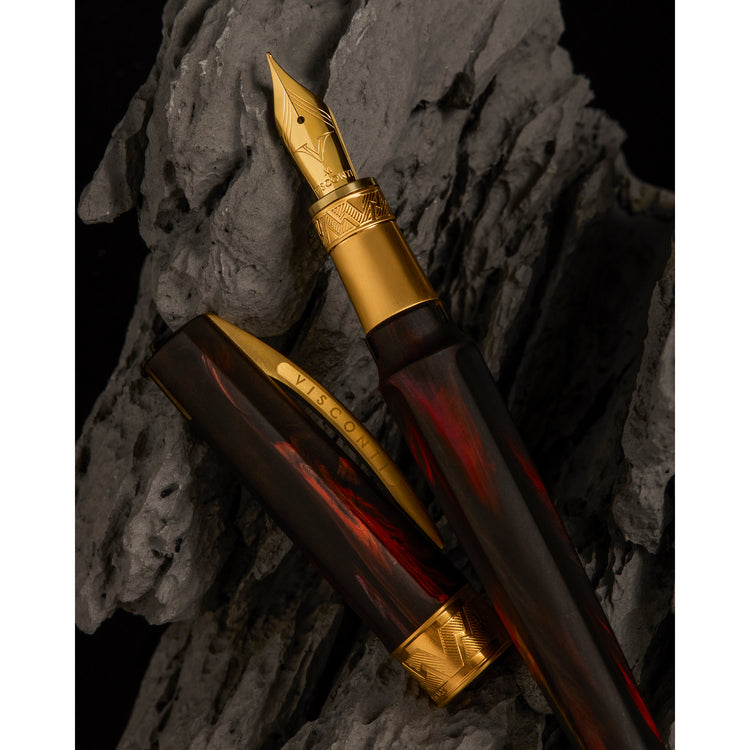 Visconti Mirage Mythos Fountain Pen in Hades