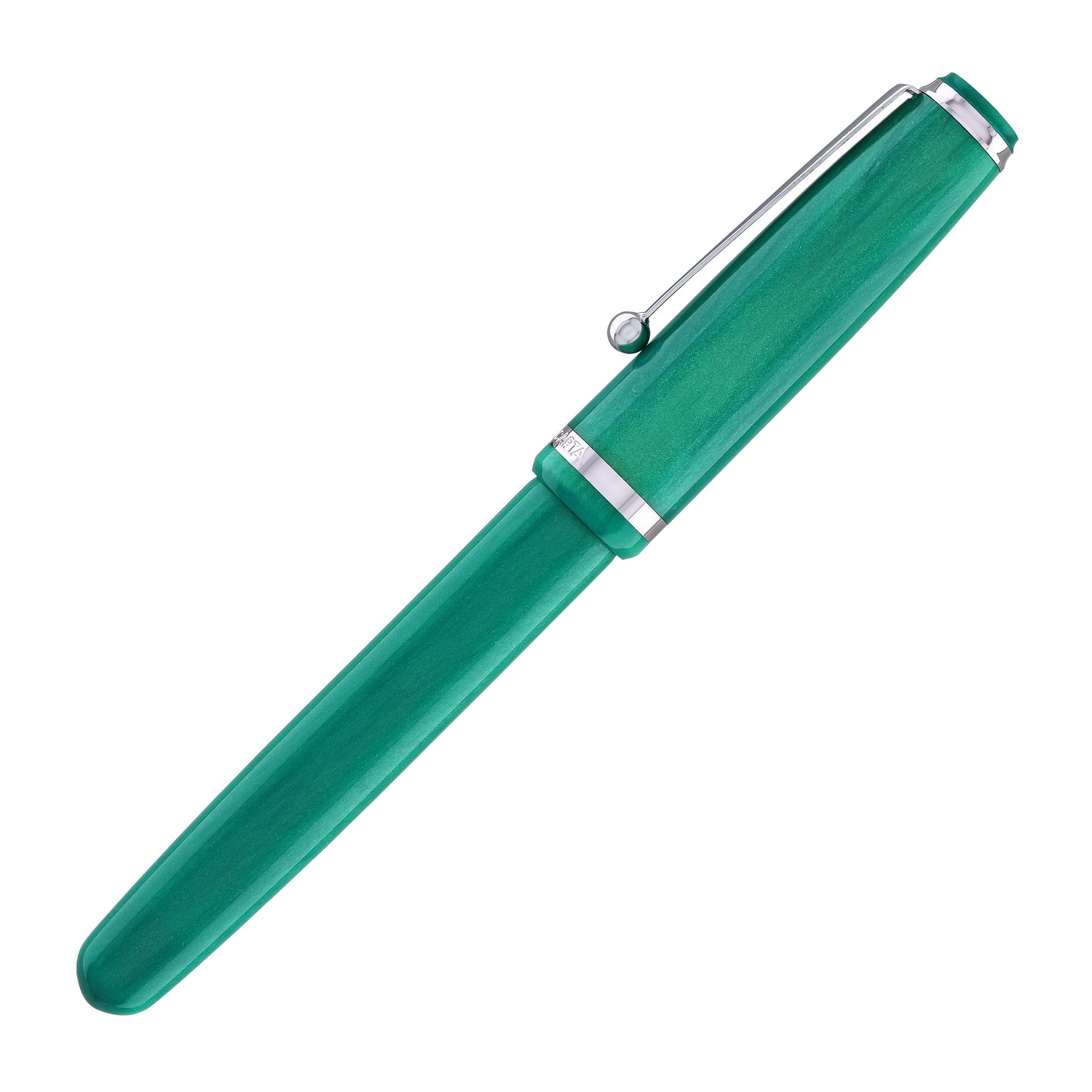 Magna Carta MAG 650 Fountain Pen in Liberty Pearl - Steel Flex Nib