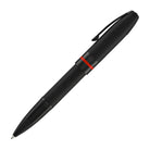 Sheaffer Icon Rollerball Pen in Matte Black Lacquer with Red PVD Trim