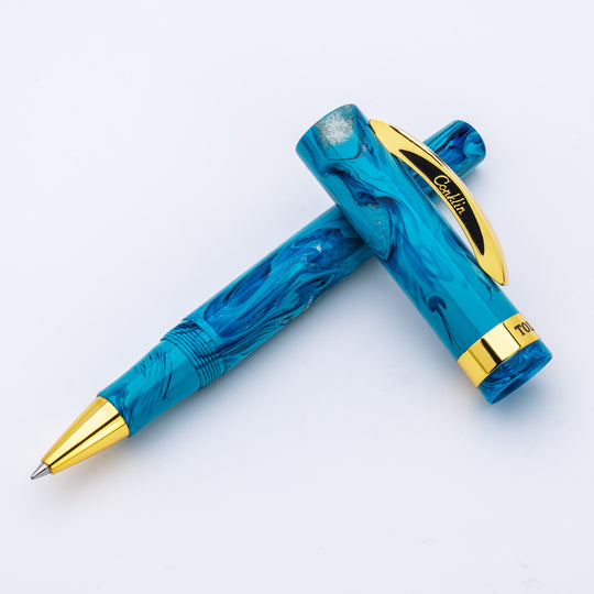 Conklin Toledo Rollerball Pen in Tidal Pool - Limited Edition