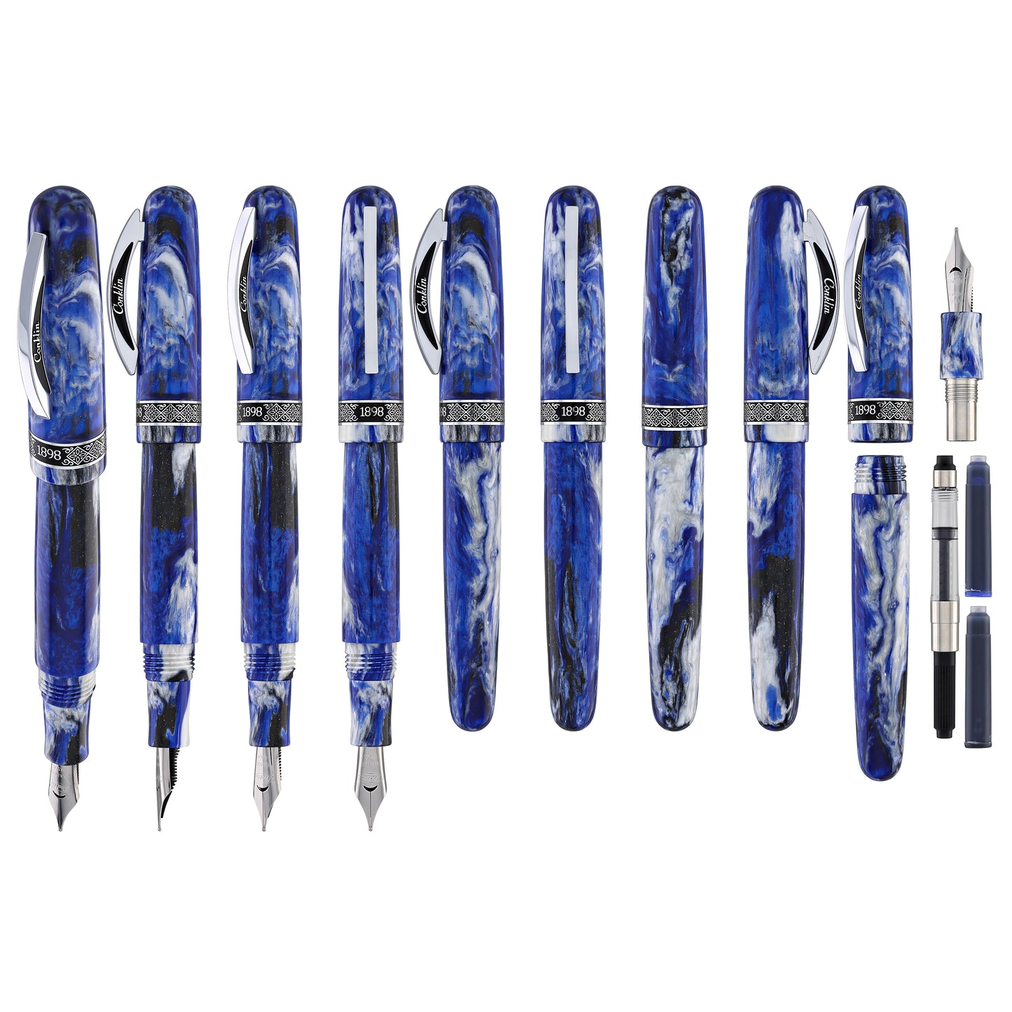 Conklin 1898 Fountain Pen in Unicorn Magic - Limited Edition