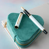 Pilot Grance Fountain Pen in Pearl White - 14k Gold Nib Fountain Pen