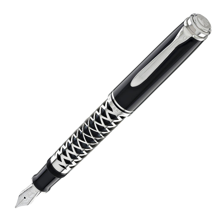 Pelikan Souveran M805 Fountain Pen in Metal Sleeve - 18K Gold