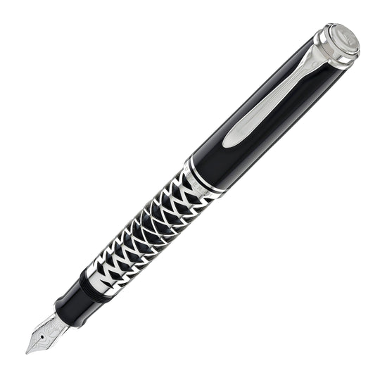 Pelikan Souveran M805 Fountain Pen in Metal Sleeve - 18K Gold