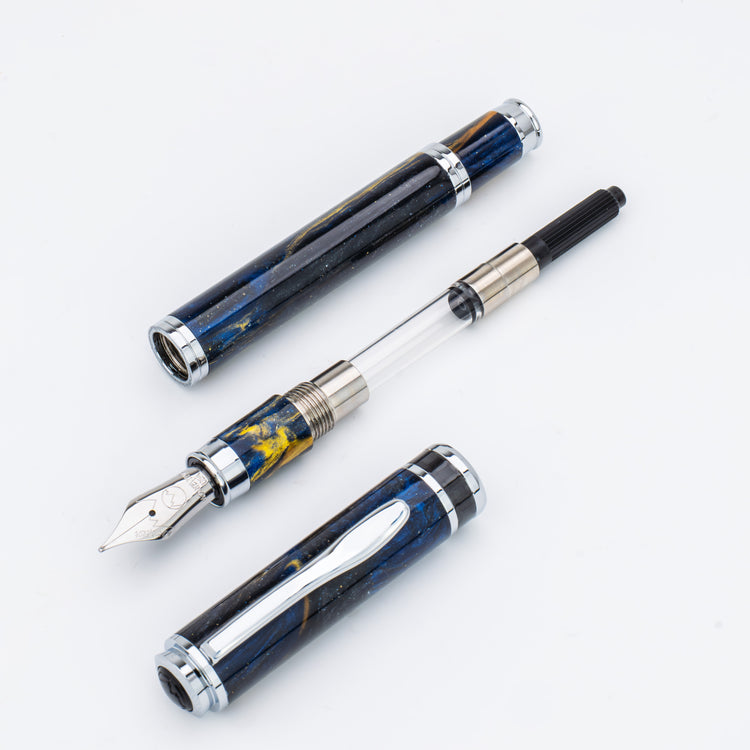 Monteverde Innova Fountain Pen in Pharaoh Expanse with 15ml Bottled Ink