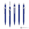 Caran d’Ache 844 COLORMAT-X Collection Mechanical Pencil in Bleu Mechanical Pencils