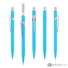 Caran d’Ache 844 COLORMAT-X Collection Mechanical Pencil in Turquoise Mechanical Pencils