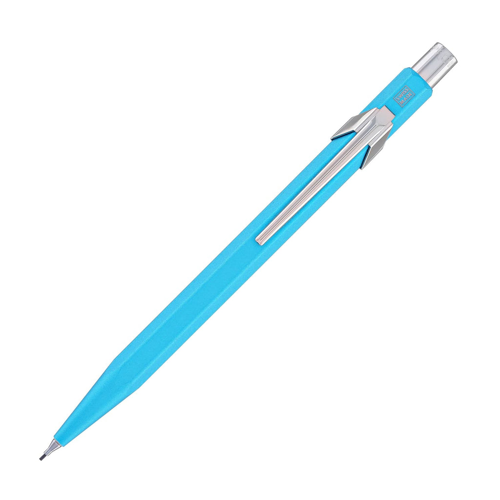 Caran d’Ache 844 COLORMAT-X Collection Mechanical Pencil in Turquoise Mechanical Pencils