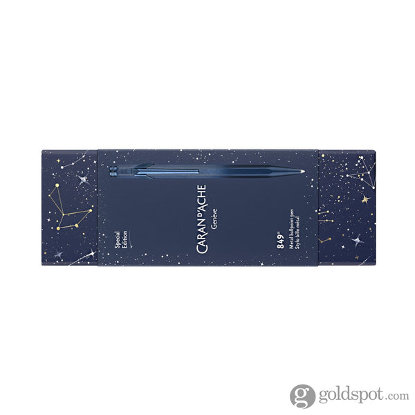 Caran d’Ache 849 Ballpoint Pen in Cosmic Blue Ballpoint Pens