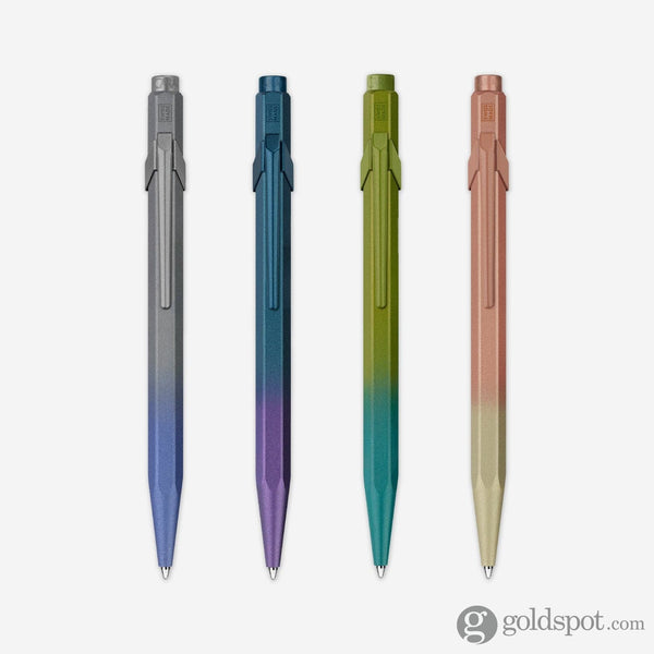 Caran d’Ache 849 Claim Your Style Ballpoint Pen in Purple Ocean - Limited Edition 5 Ballpoint Pens