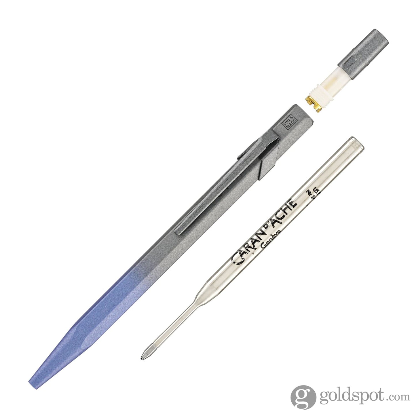 Caran d’Ache 849 Claim Your Style Ballpoint Pen in Stormy Blue - Limited Edition 5 Ballpoint Pens
