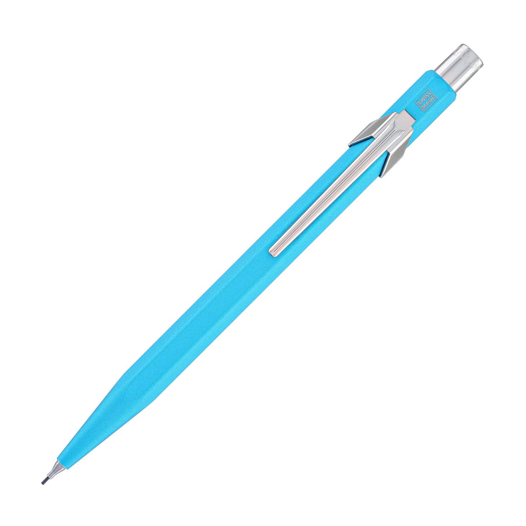 Caran d’Ache 849 COLORMAT-X.7mm Pencil in Turquoise Mechanical Pencils