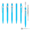 Caran d’Ache 849 COLORMAT-X Ballpoint Pen in Turquoise Ballpoint Pens