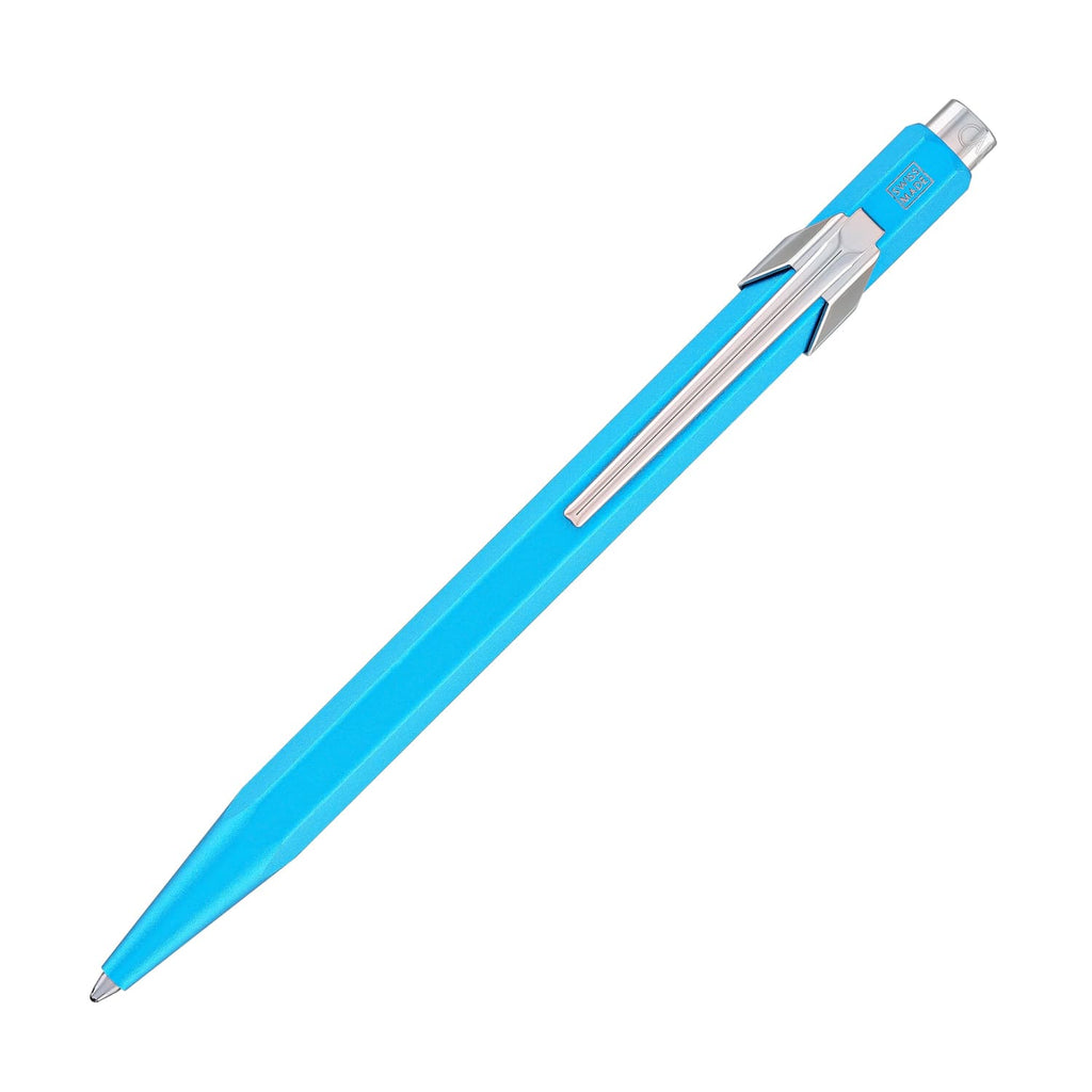 Caran d’Ache 849 COLORMAT-X Ballpoint Pen in Turquoise Ballpoint Pens