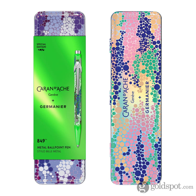 Caran d’Ache 849 Germanier Ballpoint Pen in Neon Green Ballpoint Pens