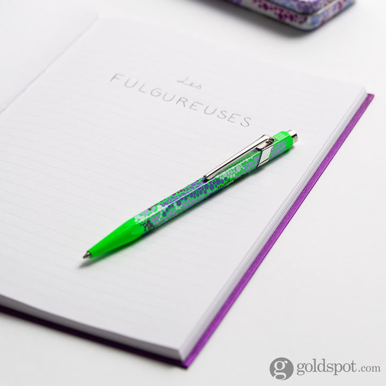 Caran d’Ache 849 Germanier Ballpoint Pen in Neon Green Ballpoint Pens